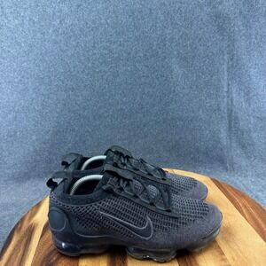 Nike Air VaporMax 2021 FK Triple Black Womens 7.5 DB1550-001 Sneakers